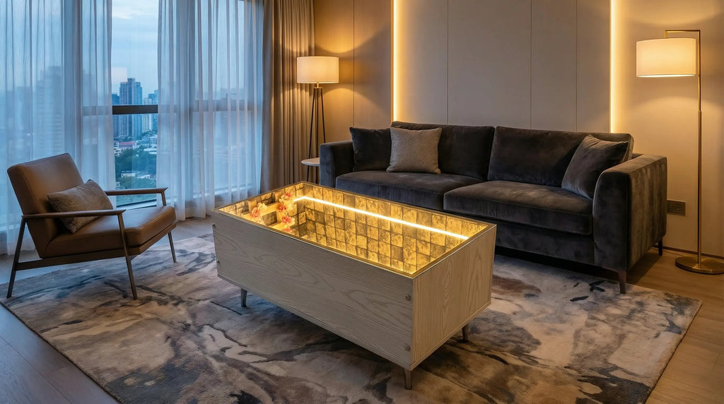 طاولة إنفينيتي جلو RGB اللانهائية – تصميم ذو عمق لا نهائي